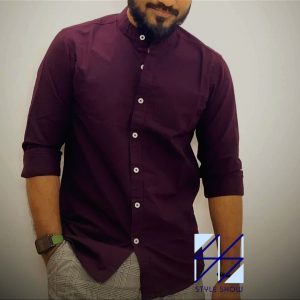 চকলেট বেন কলার শার্ট