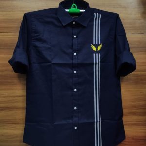 নেবি ব্লু ডিজাইনার শার্ট